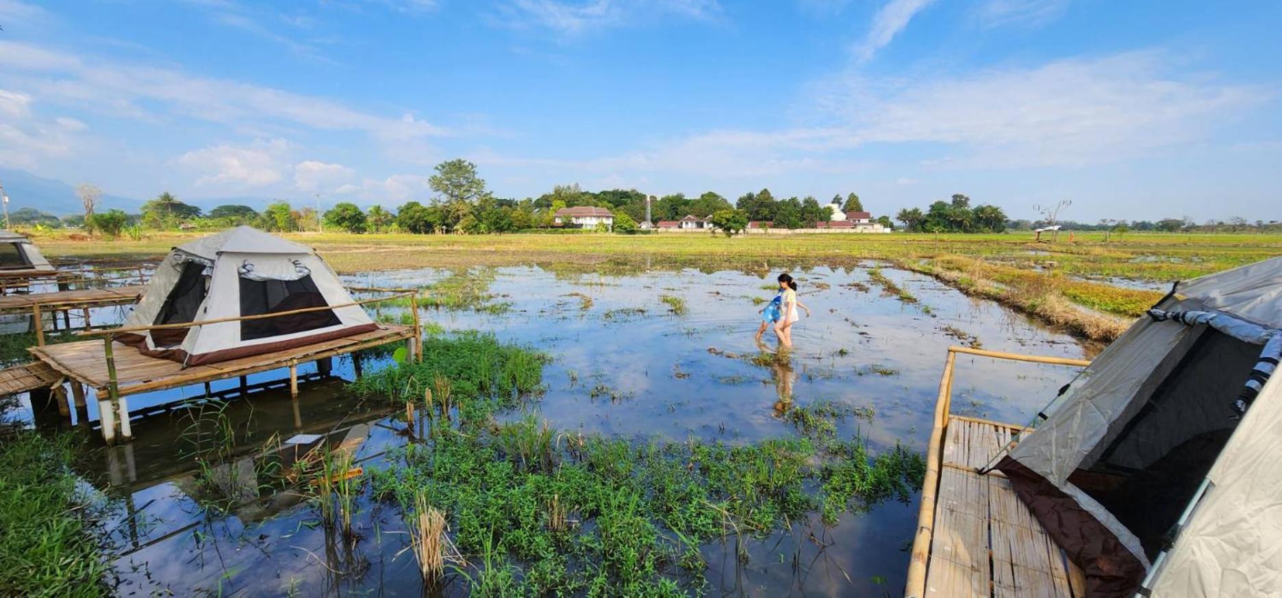 Tung Tong Homestay & Camping Маэ-Рим Экстерьер фото