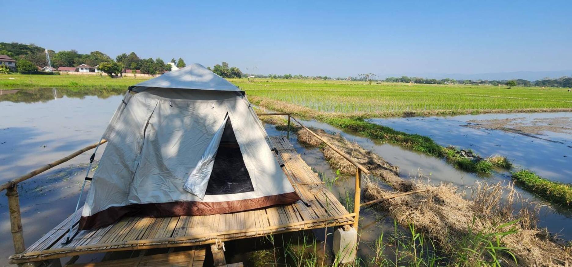 Tung Tong Homestay & Camping Маэ-Рим Экстерьер фото