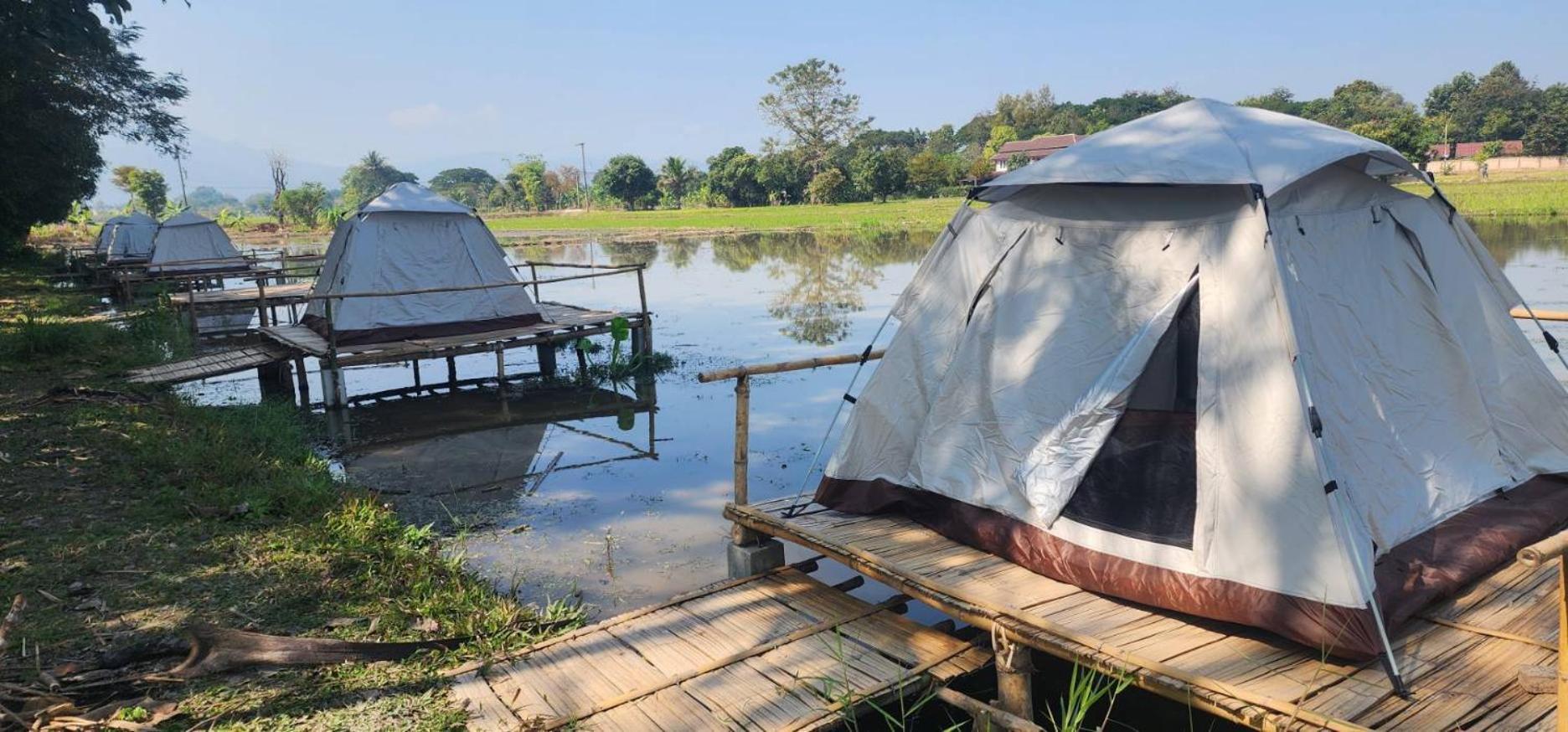 Tung Tong Homestay & Camping Маэ-Рим Экстерьер фото