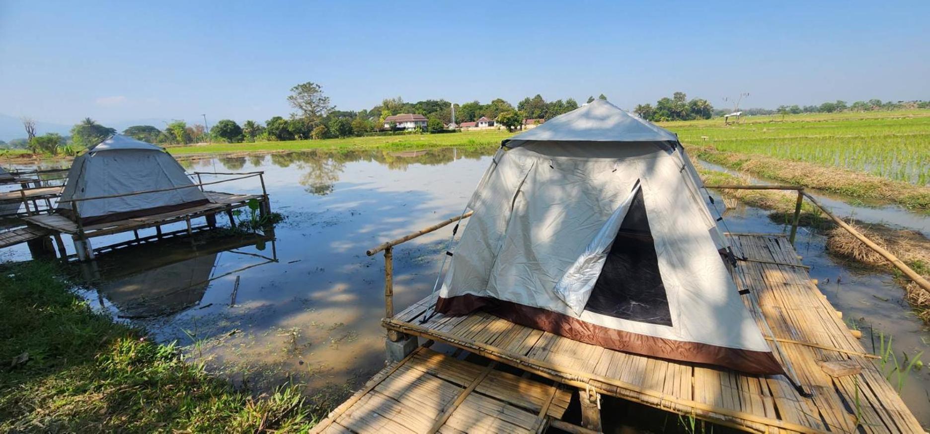 Tung Tong Homestay & Camping Маэ-Рим Экстерьер фото